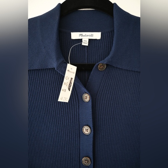 Madewell Ribbed Long Sleeve Maxi Dress - Picture 8 of 10